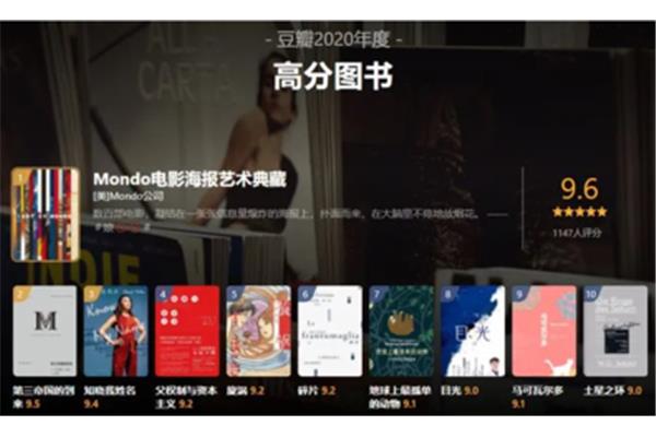 豆瓣评分最高的书