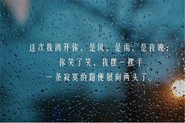 雨的现代诗