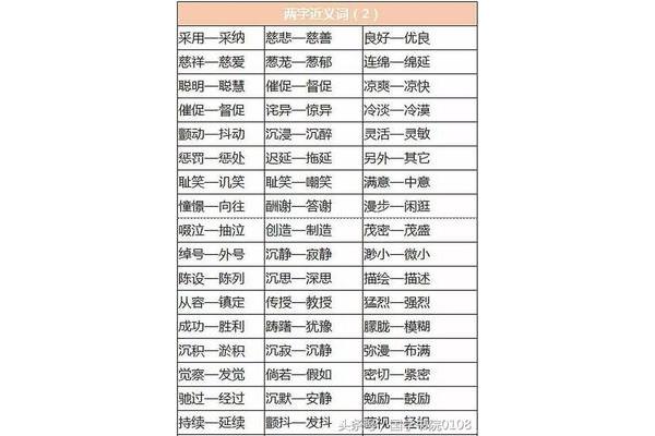 优良的近义词