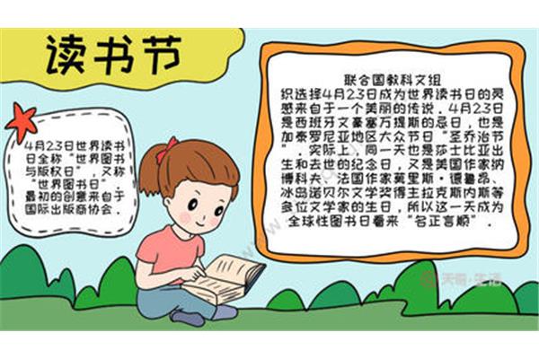 读书手抄报的内容